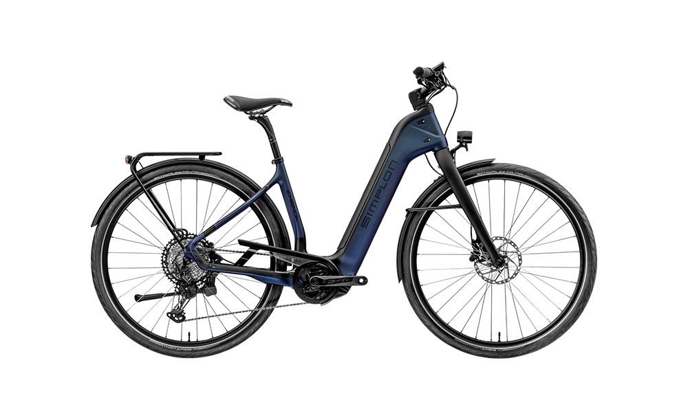 Product 2021 e-bike Chenoa Bosch CX Uni Denim Blue Matt Black Matt