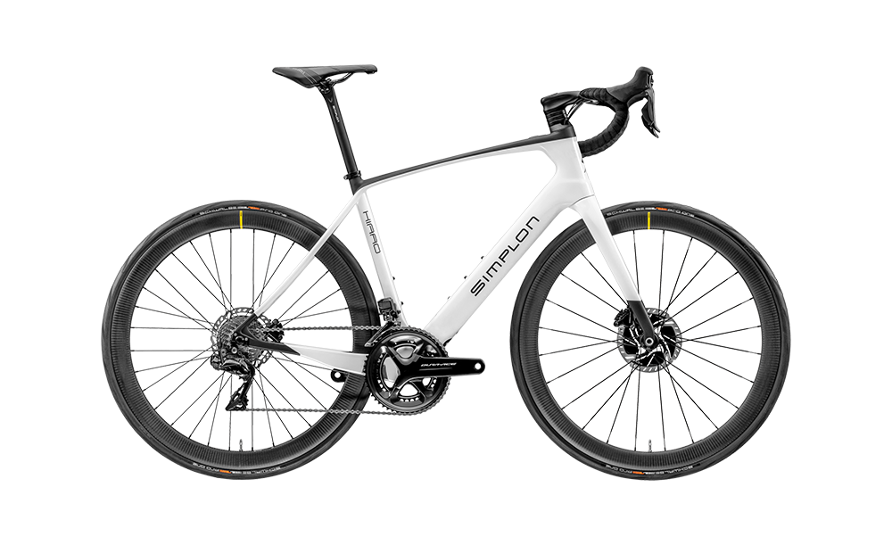 Simplon 2021 E-Road Kiaro Pmax Pearlwhite Glossy Black Matt