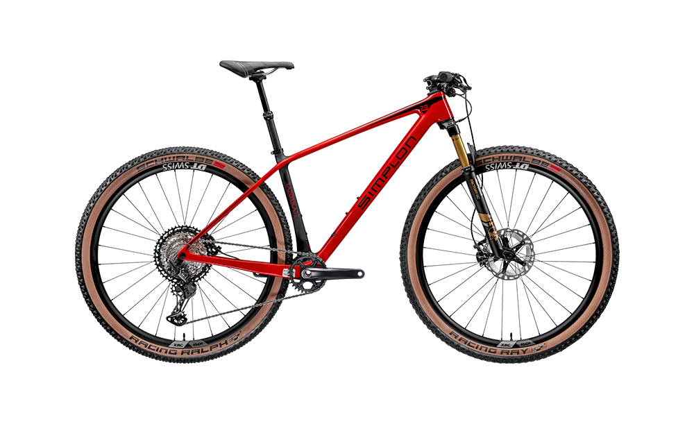 Simplon 2021 MTB Razorblade 29 III Cosmic Red Glossy Black Matt