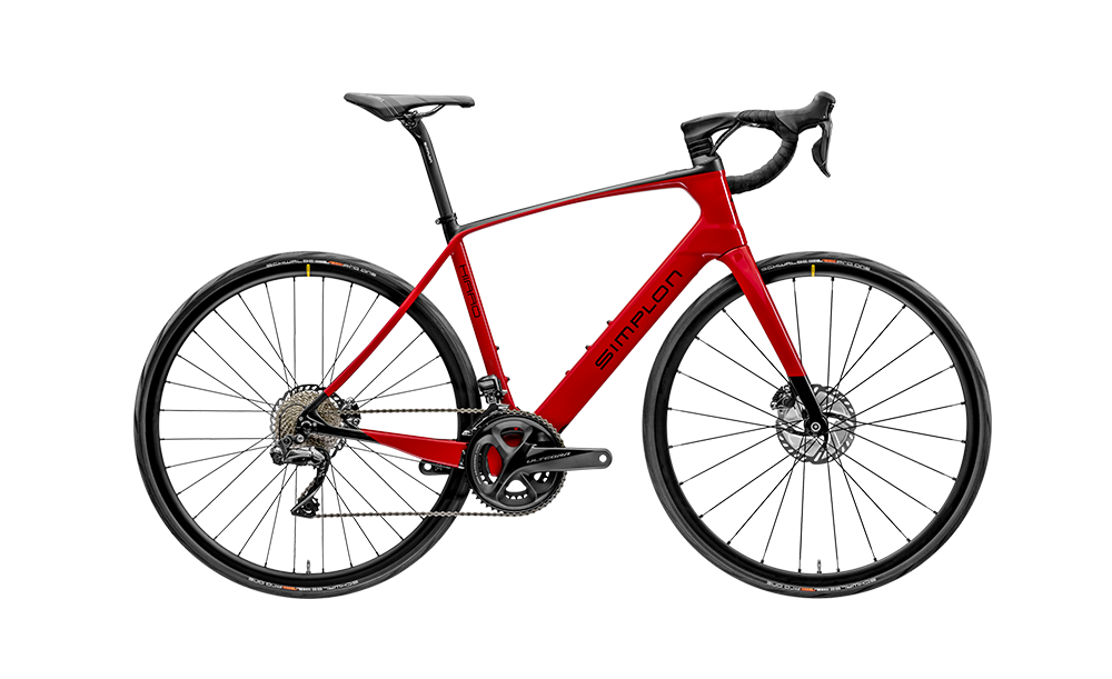 Simplon 2021 E-Road Kiaro Pmax Cosmic Red Glossy Black Matt